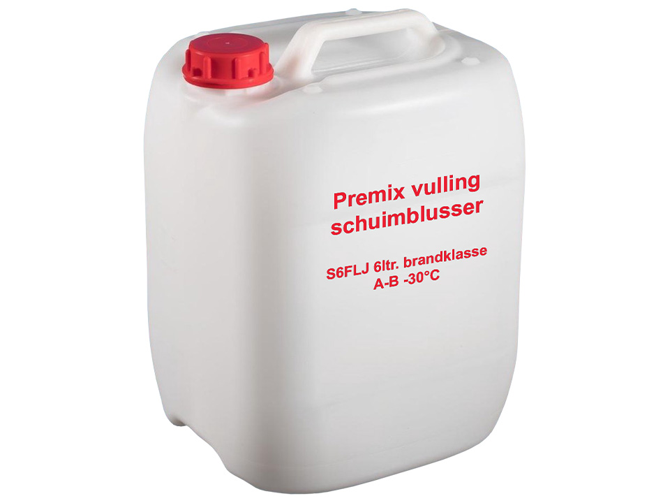 10422601200 Premix vulling schuimblusser S6FLJ 6ltr. brandkl. A-B -30°