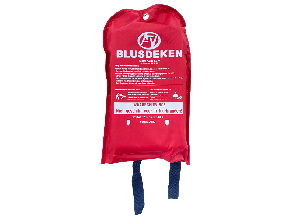 11012018016 Blusdeken EN 1869 1,2 x 1,8 mtr basic - flex zak