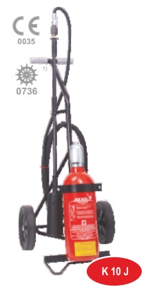 19931010200 Jockel Co2 bluswagen K10J - 10 kg Co2 - 10mtr slang