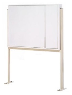 30379199010 Uro combikast 790 x 1090 statief "H" RAL9010