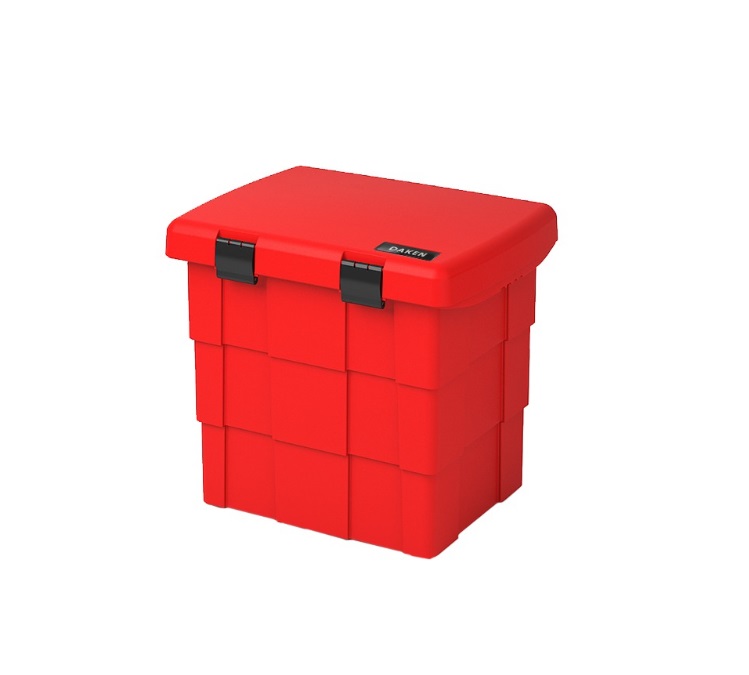 70000086014 Uro PIT BOX - Rood - 650x500x570mm - 108 liter